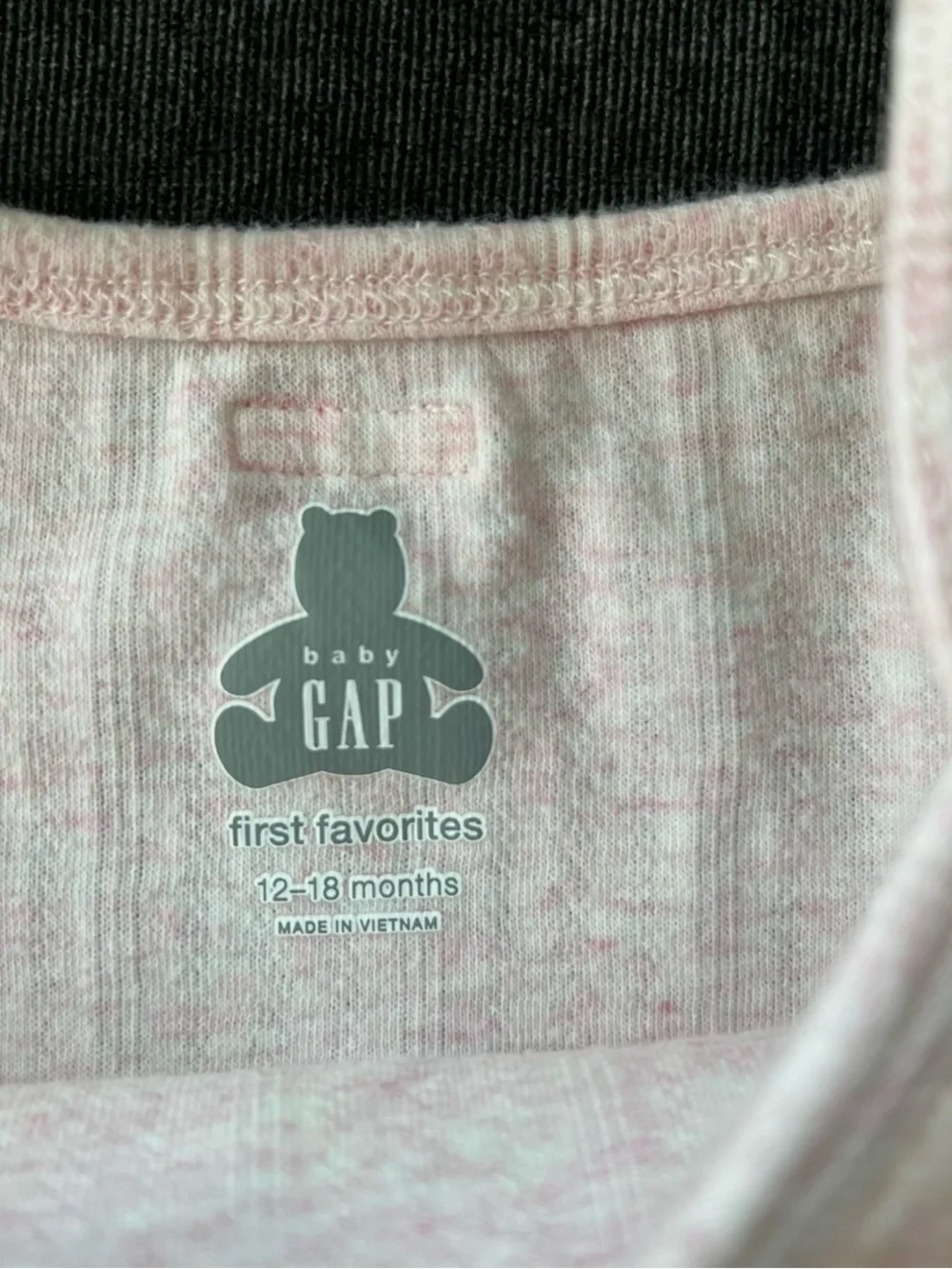 GAP Light Pink Ribbed Tank & Bloomers Pajama Set